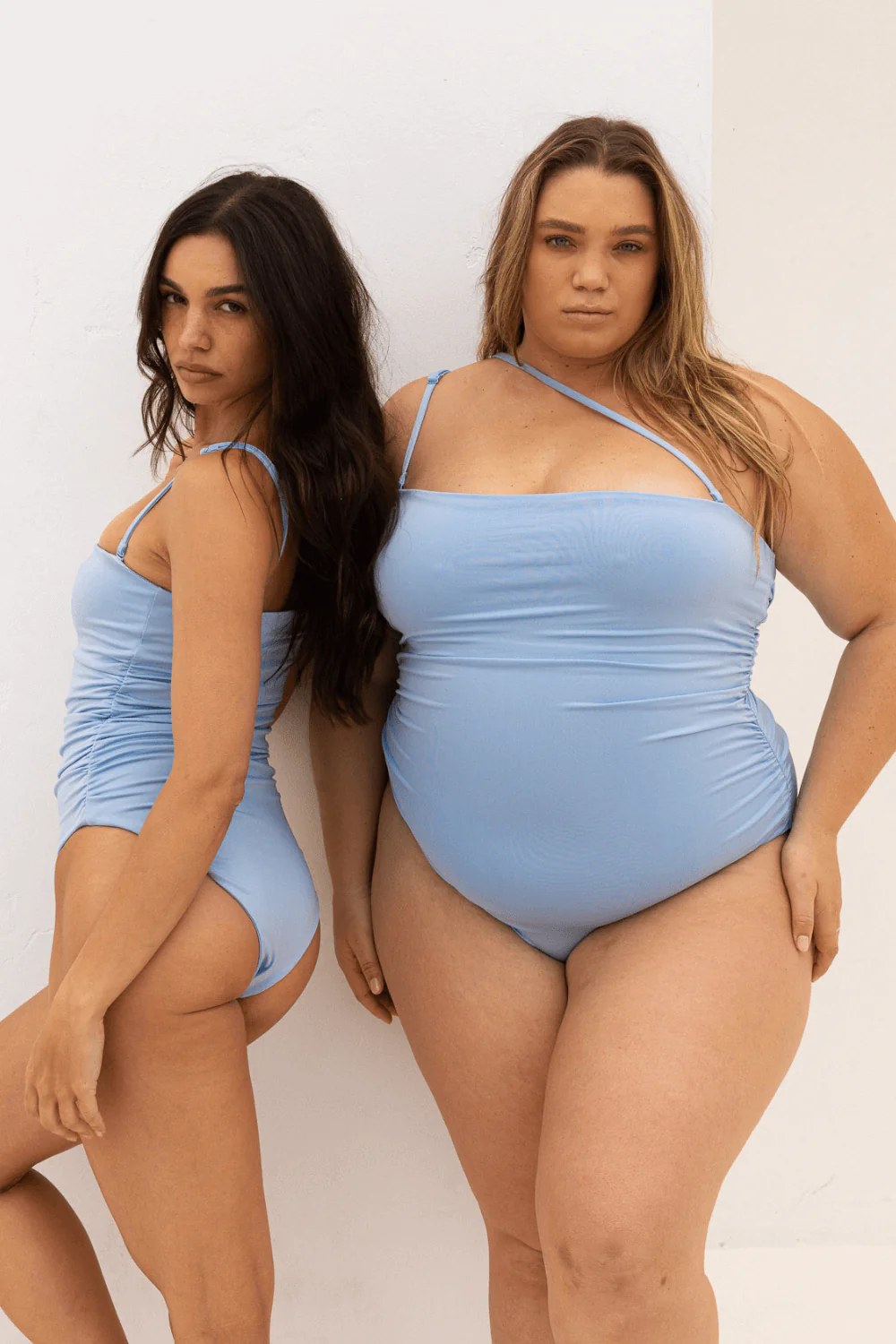 The Convertible Bandeau One Piece - Airy Blue - Image 3