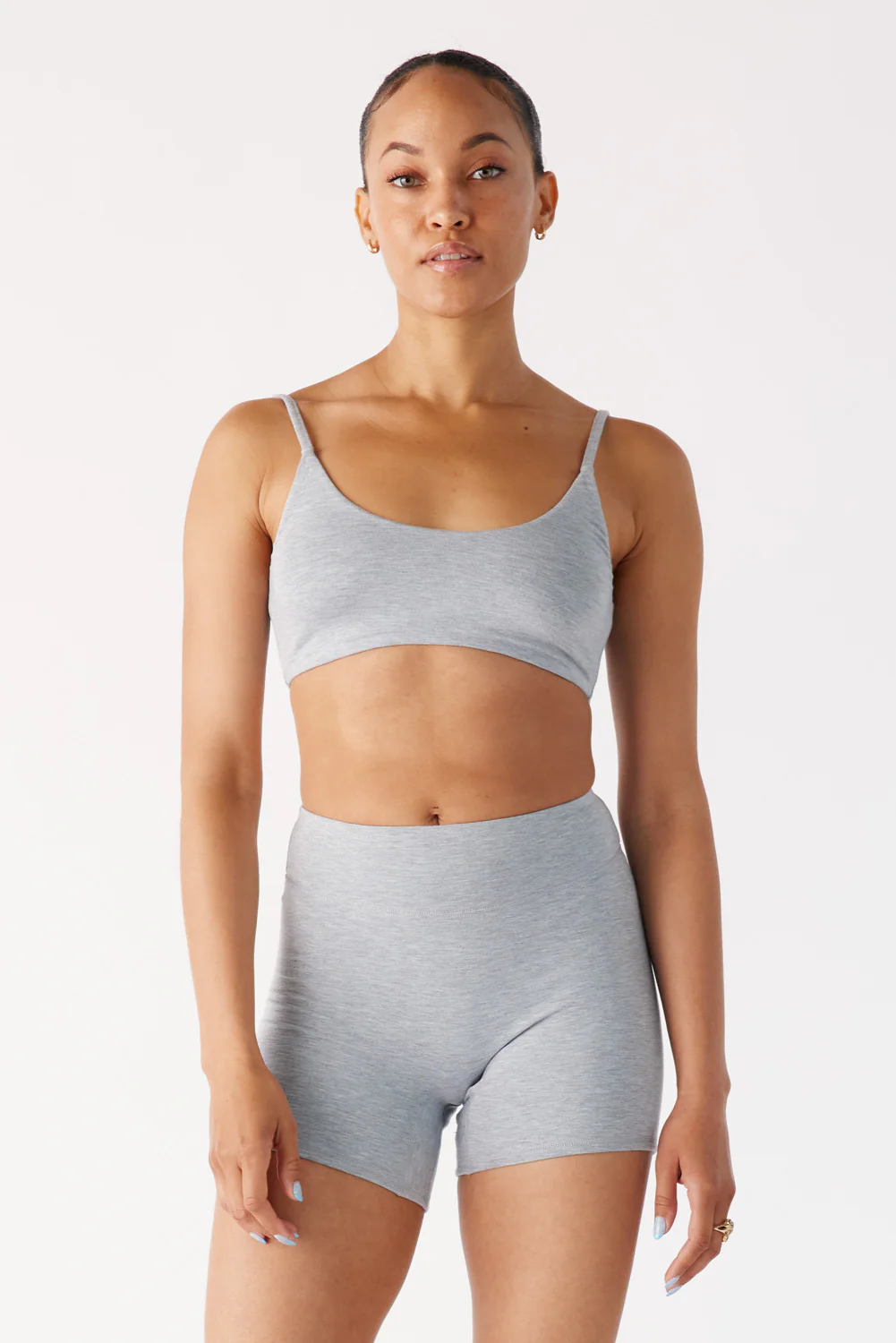 The Cool-Comf Lounge Bralette - Heather Gray