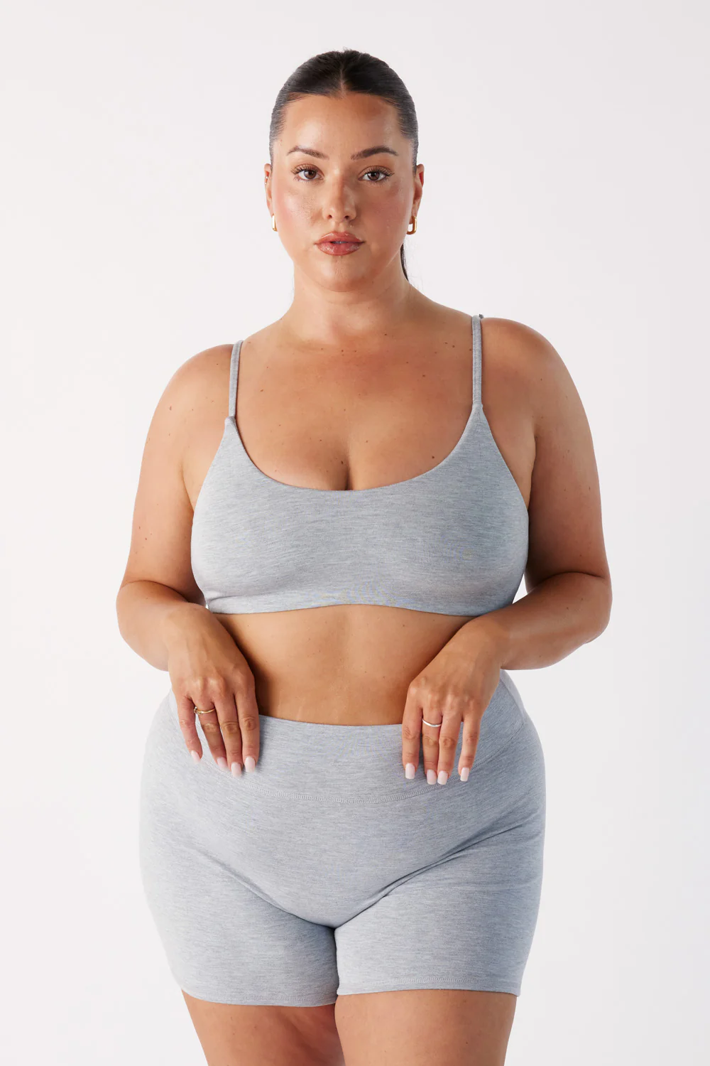 The Cool-Comf Lounge Bralette - Heather Gray - Image 6