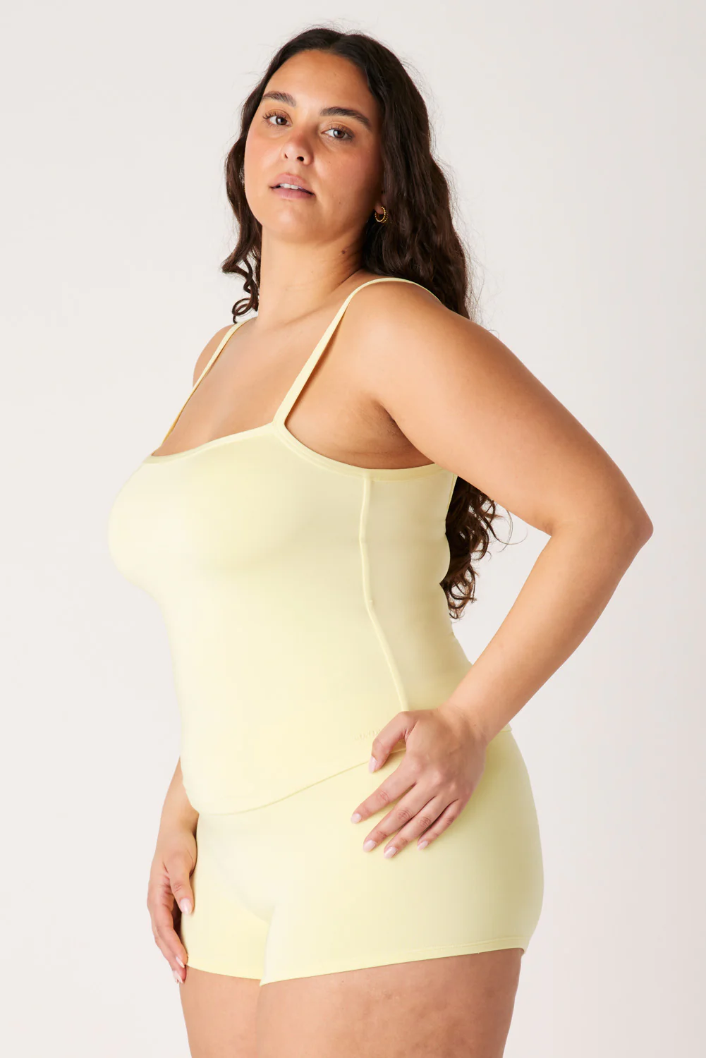 The Cool-Comf Cami Tank - Butter Yellow - Image 3