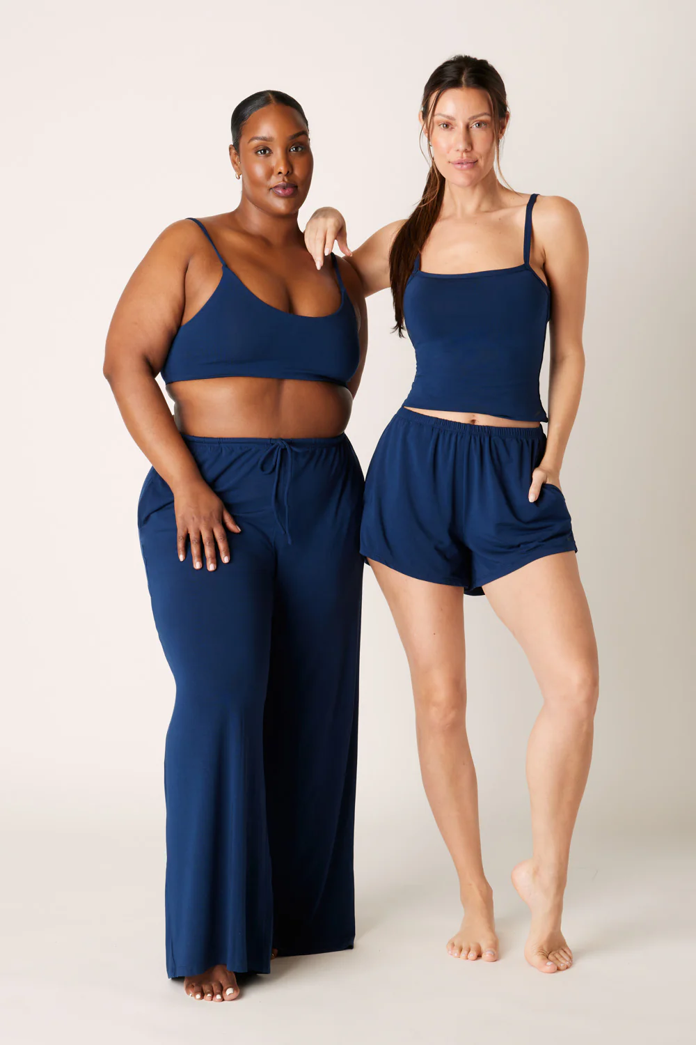 The Cool-Comf Cami Tank - Soft Navy - Image 4