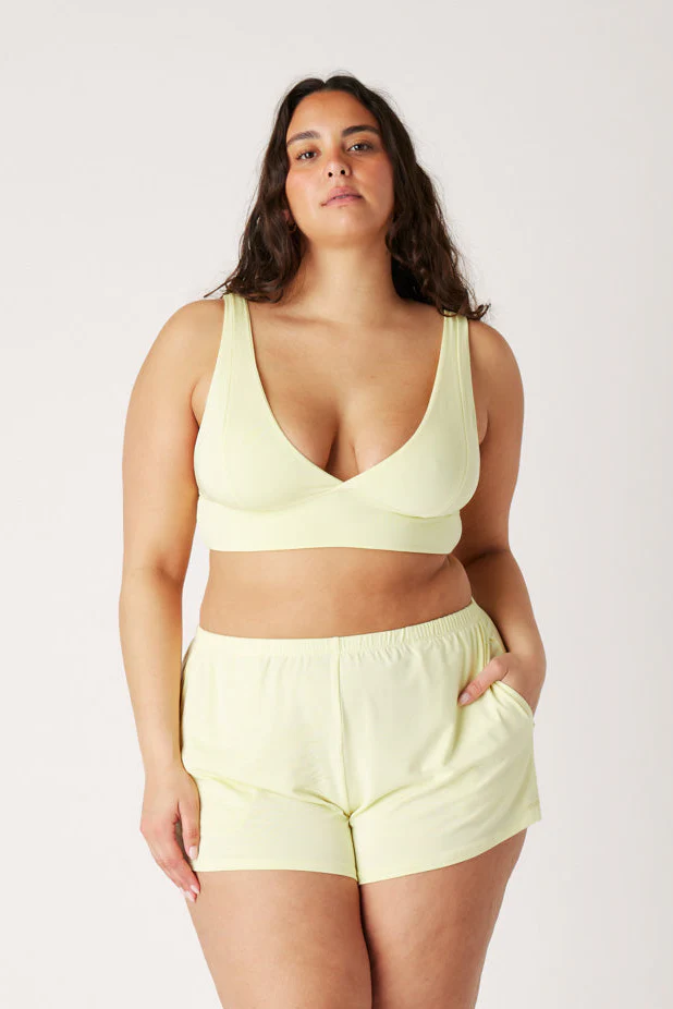 The Cool-Comf Chill Shorts - Butter Yellow