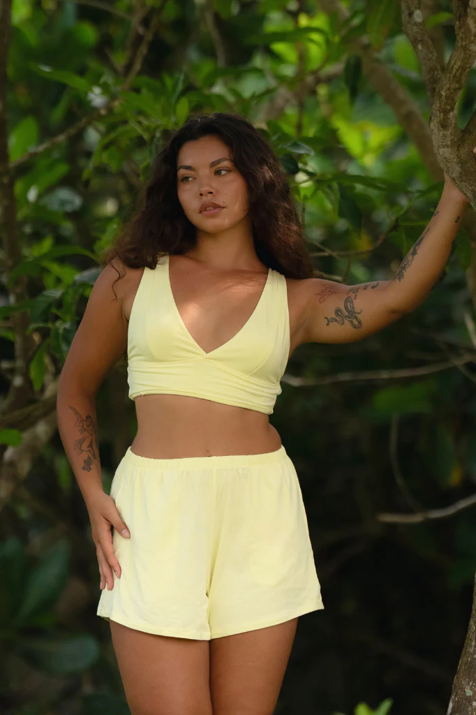 The Cool-Comf Chill Shorts - Butter Yellow - Image 2