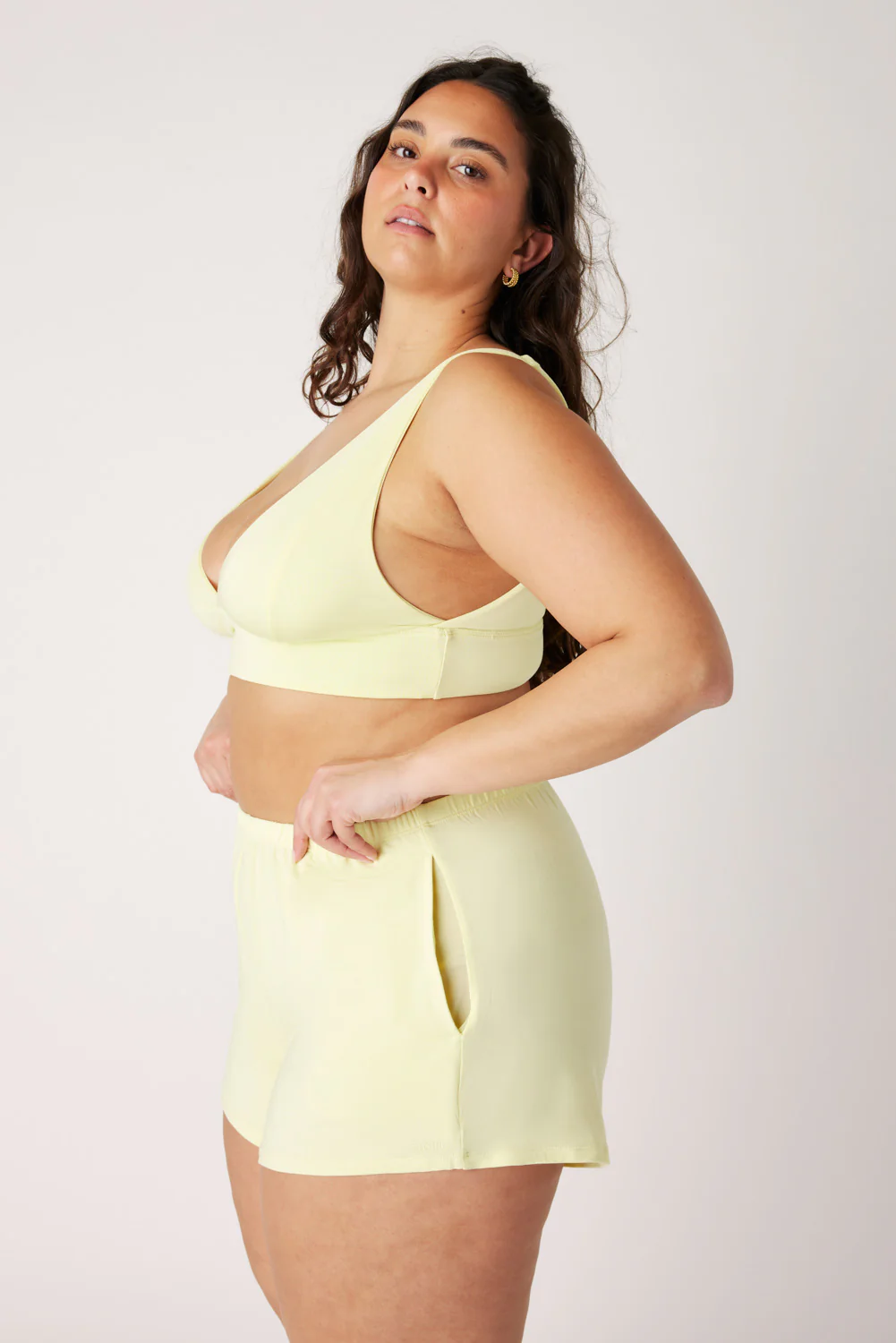 The Cool-Comf Chill Shorts - Butter Yellow - Image 4