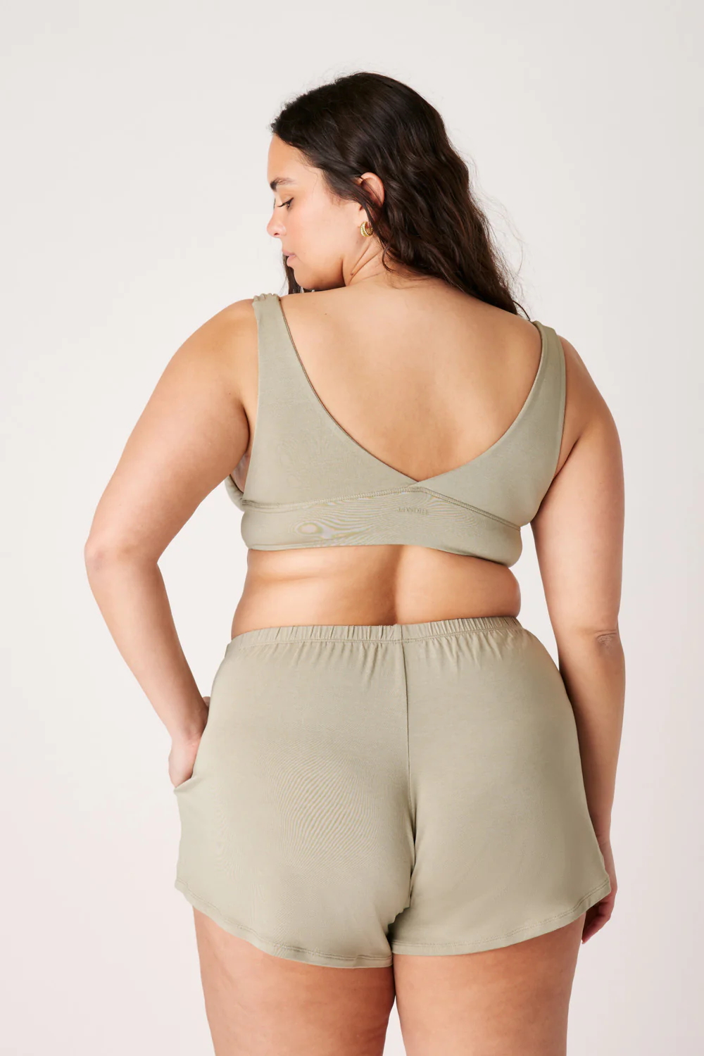 The Cool-Comf Chill Shorts - Olive Taupe - Image 3