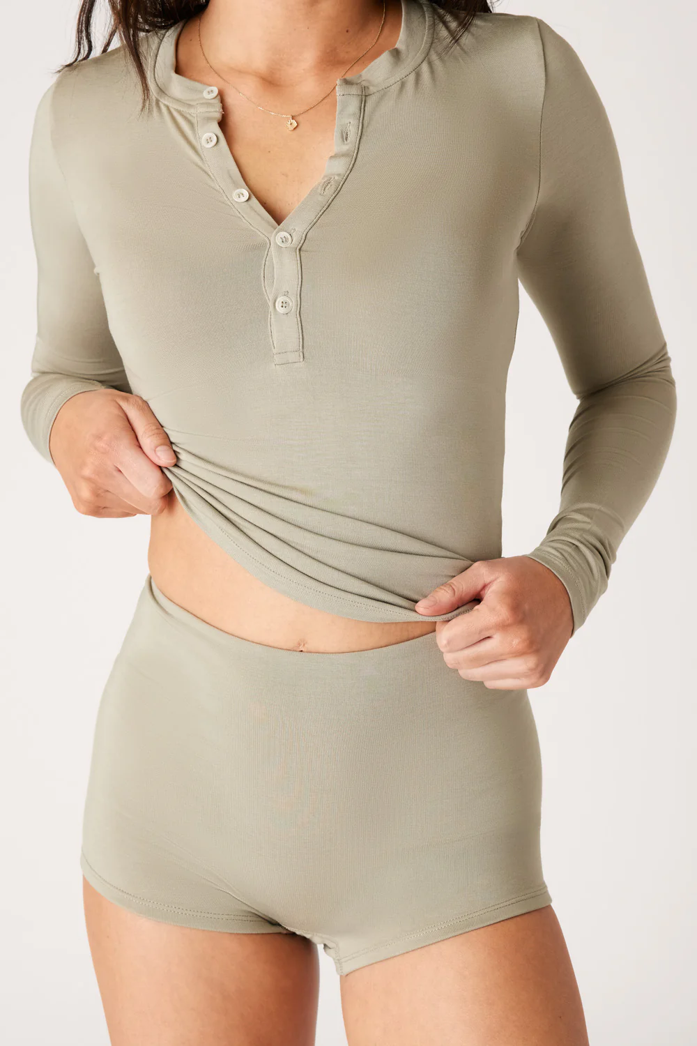 The Cool-Comf Daydream Boxer - Olive Taupe
