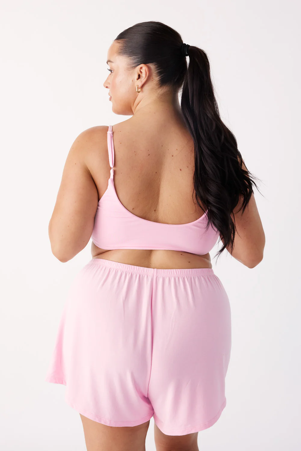 The Cool-Comf Lounge Bralette - Peony Pink - Image 3