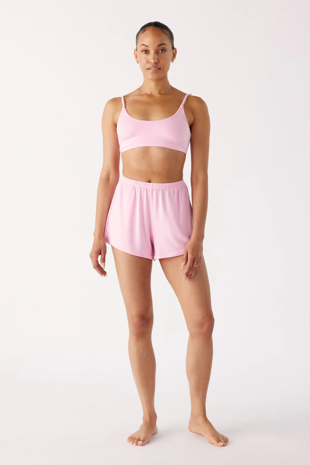 The Cool-Comf Lounge Bralette - Peony Pink - Image 4