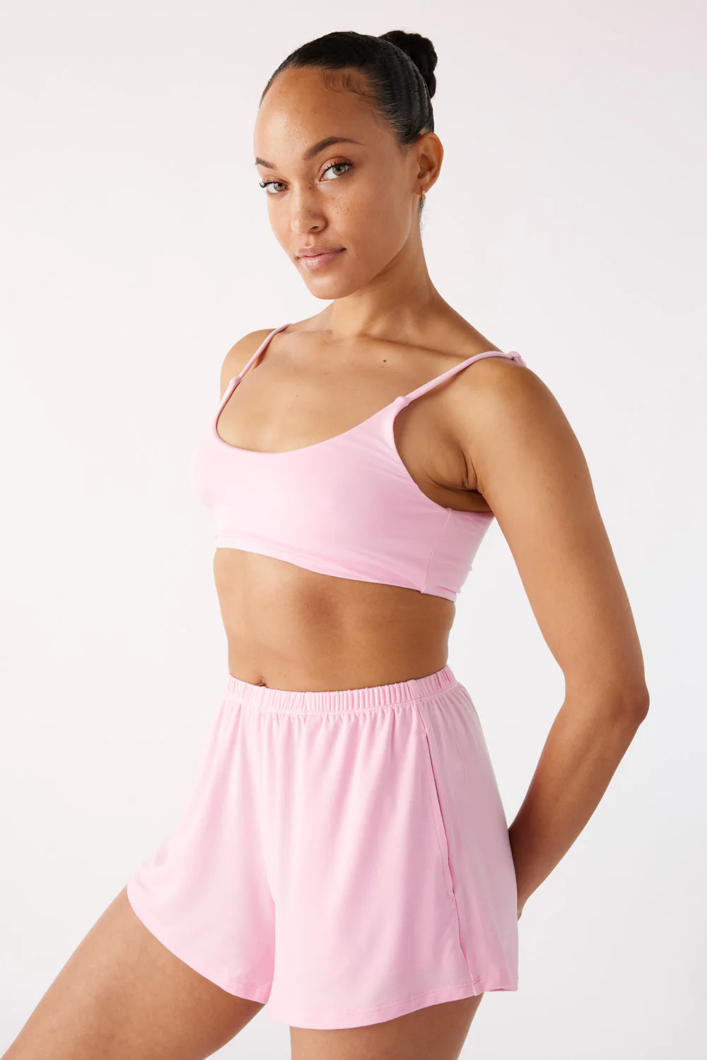 The Cool-Comf Lounge Bralette - Peony Pink - Image 5