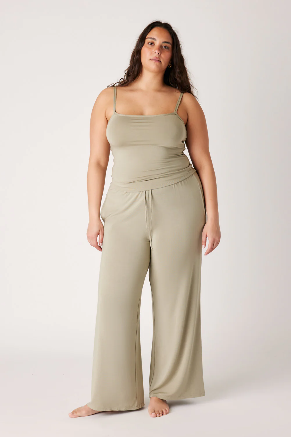 The Cool-Comf Lounge Chill Pant - Olive Taupe