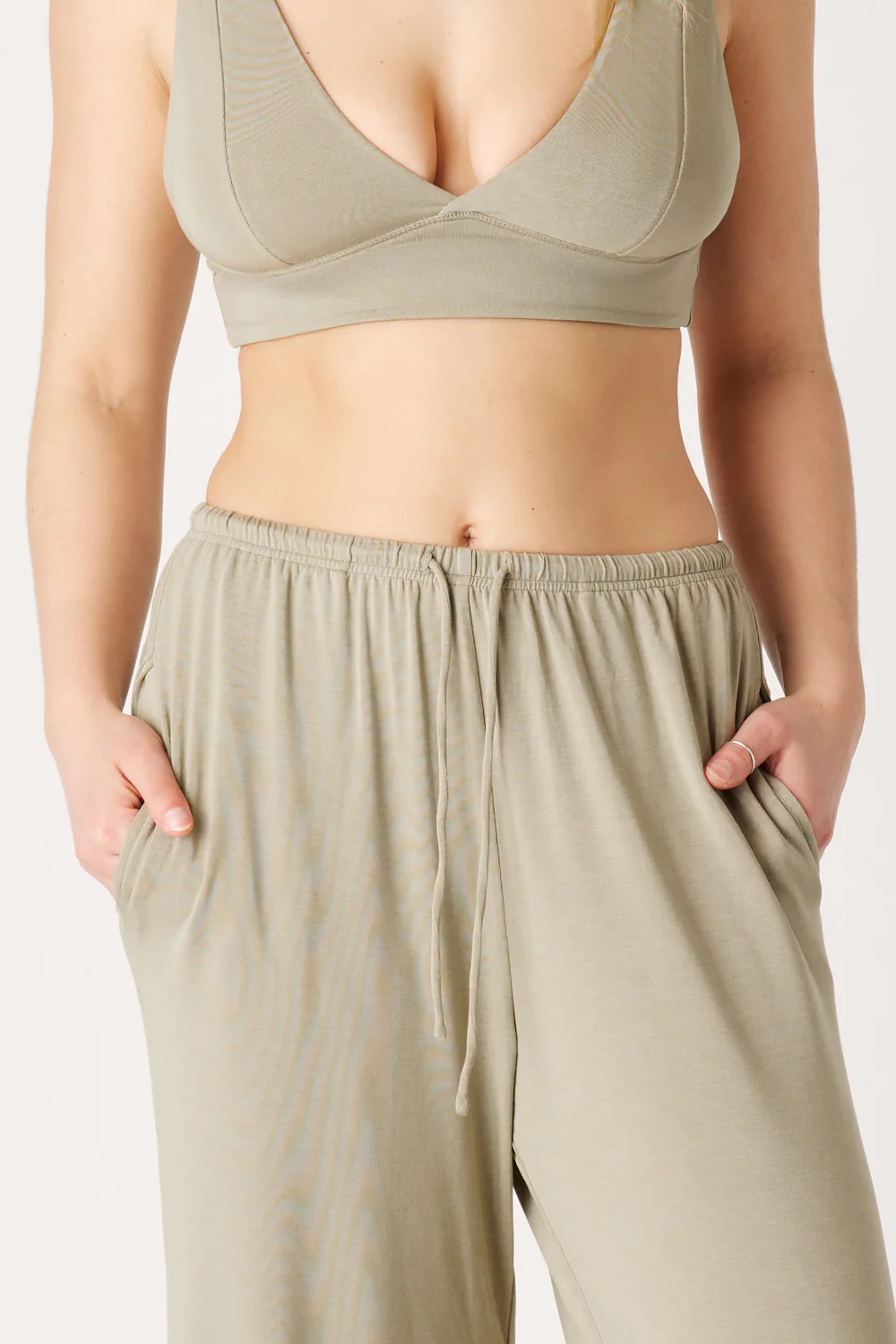The Cool-Comf Lounge Chill Pant - Olive Taupe - Image 3