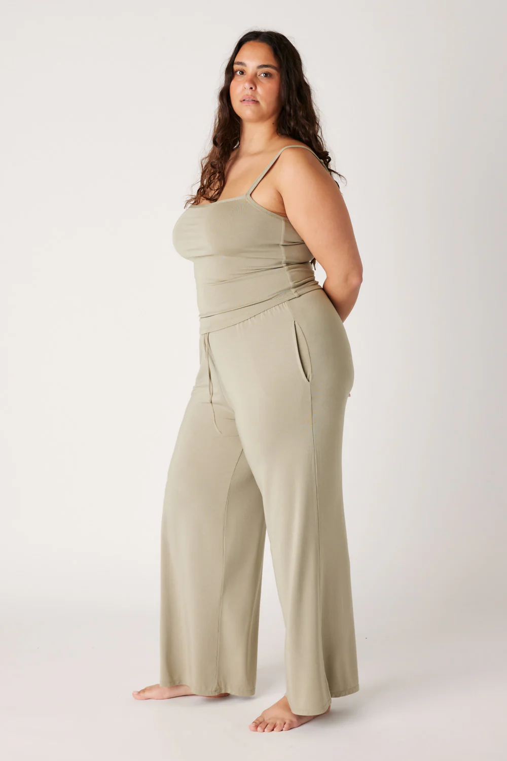 The Cool-Comf Lounge Chill Pant - Olive Taupe - Image 5