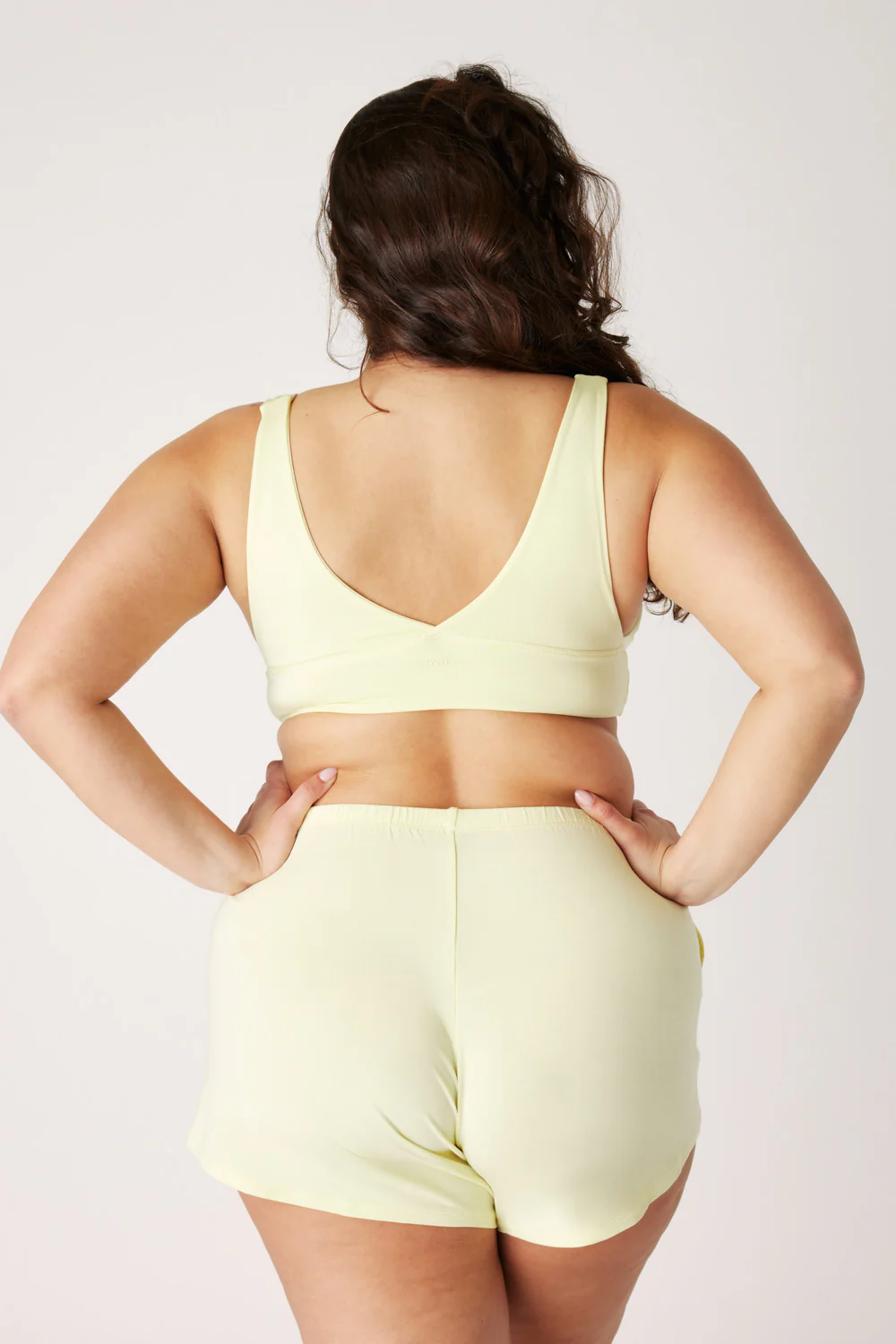 The Cool-Comf Longline Bra - Butter Yellow - Image 5