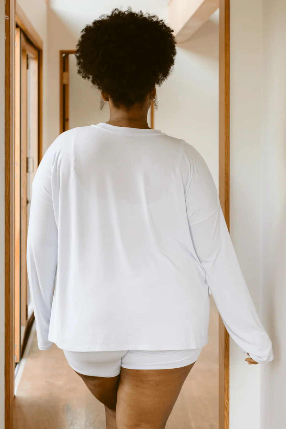 The Cool-Comf Lounge Oversized Long Sleeve - Cloud Blue - Image 5