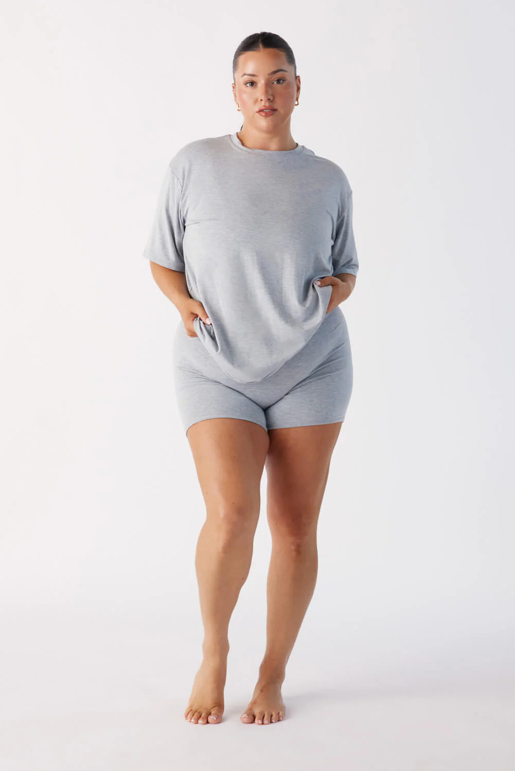 The Cool-Comf Lounge T-Shirt - Heather Gray - Image 3