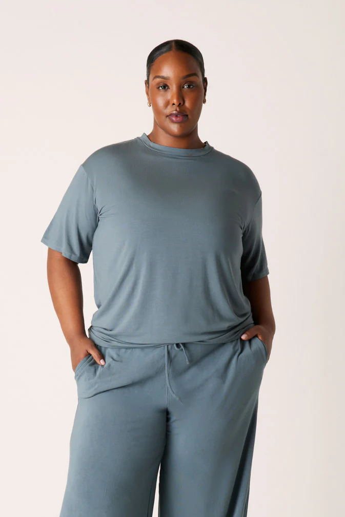 The Cool-Comf Lounge T-Shirt - Misty Gray - Image 4