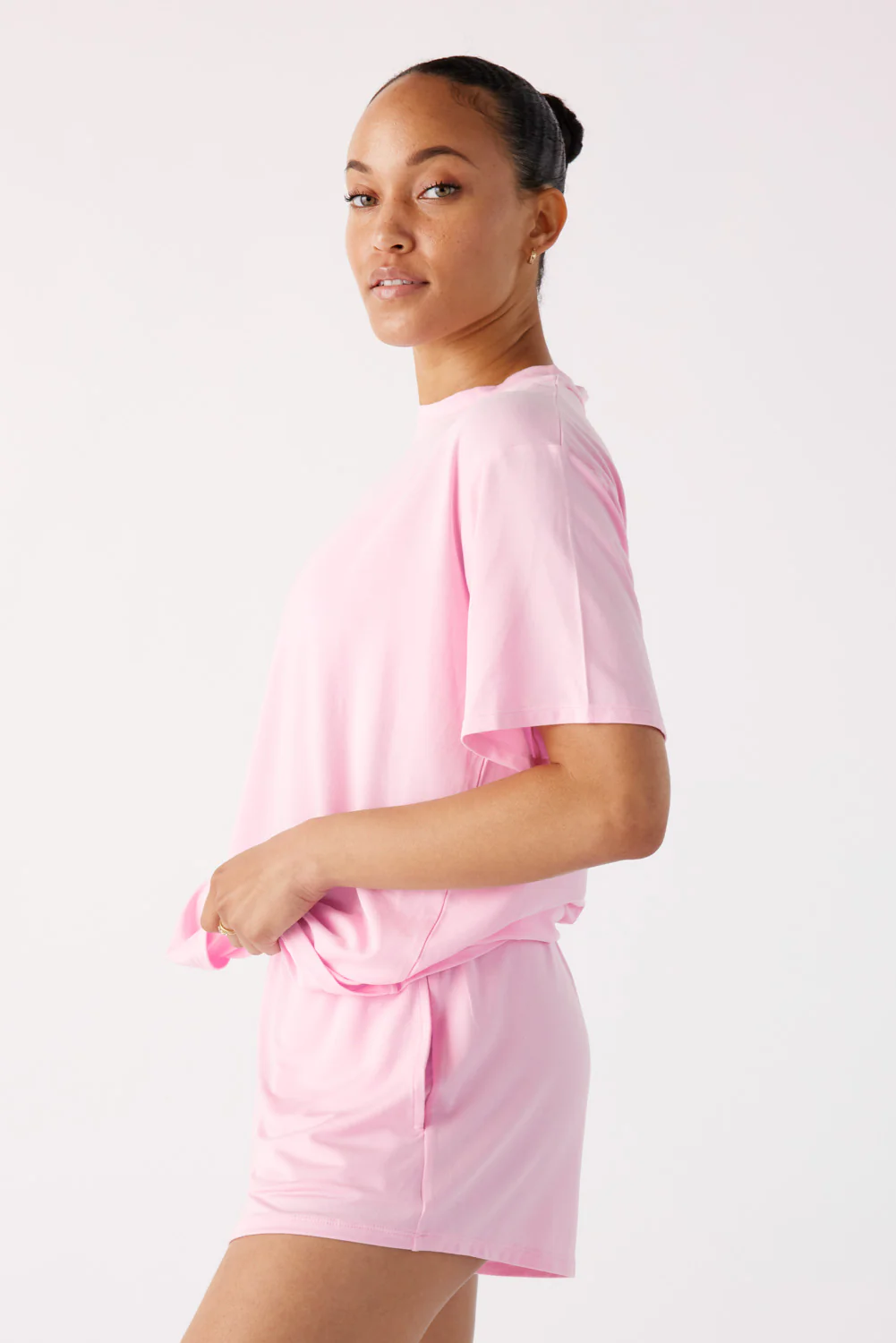 The Cool-Comf Lounge T-Shirt - Peony Pink - Image 4