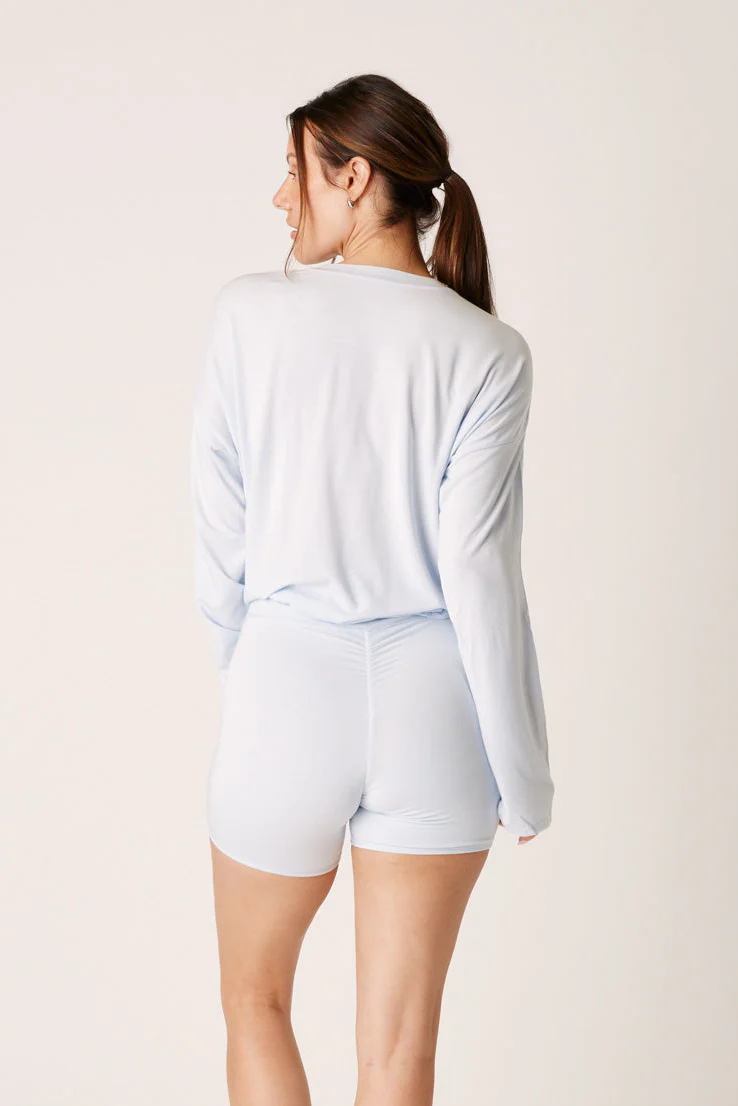 The Cool-Comf Scrunch Boxer Shorts - Cloud Blue - Image 4