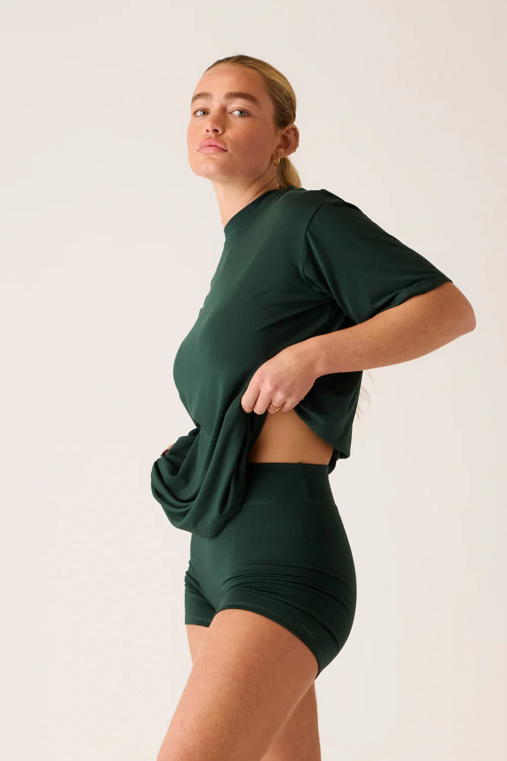 The Cool-Comf Scrunch Boxer Shorts - Evergreen - Image 3