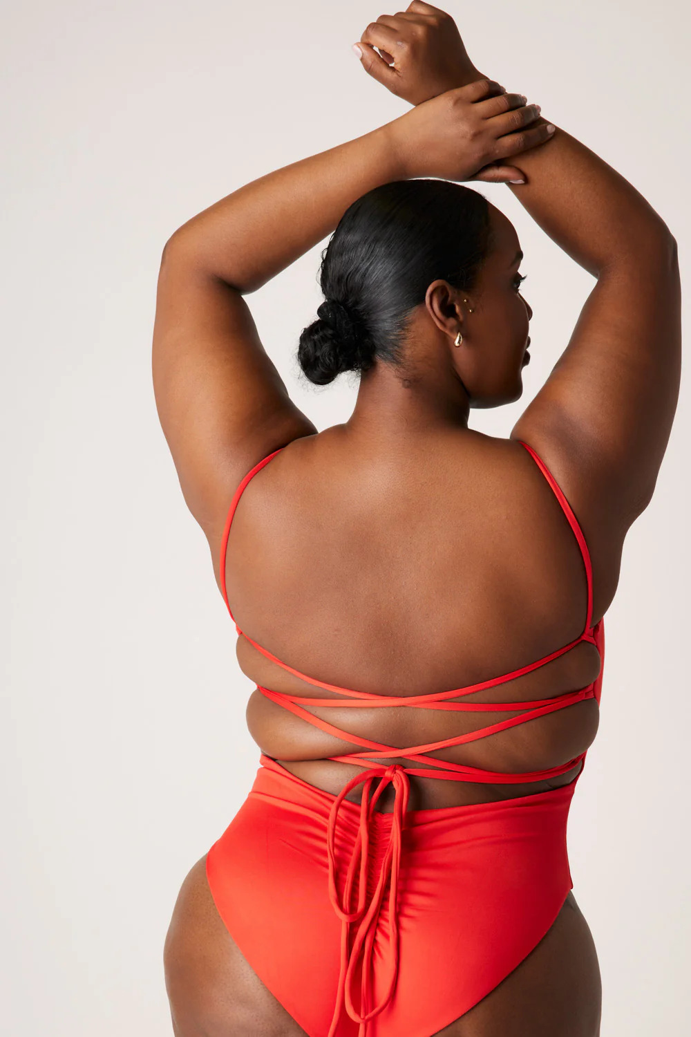 The Corset One Piece - Fiesta Red - Image 6
