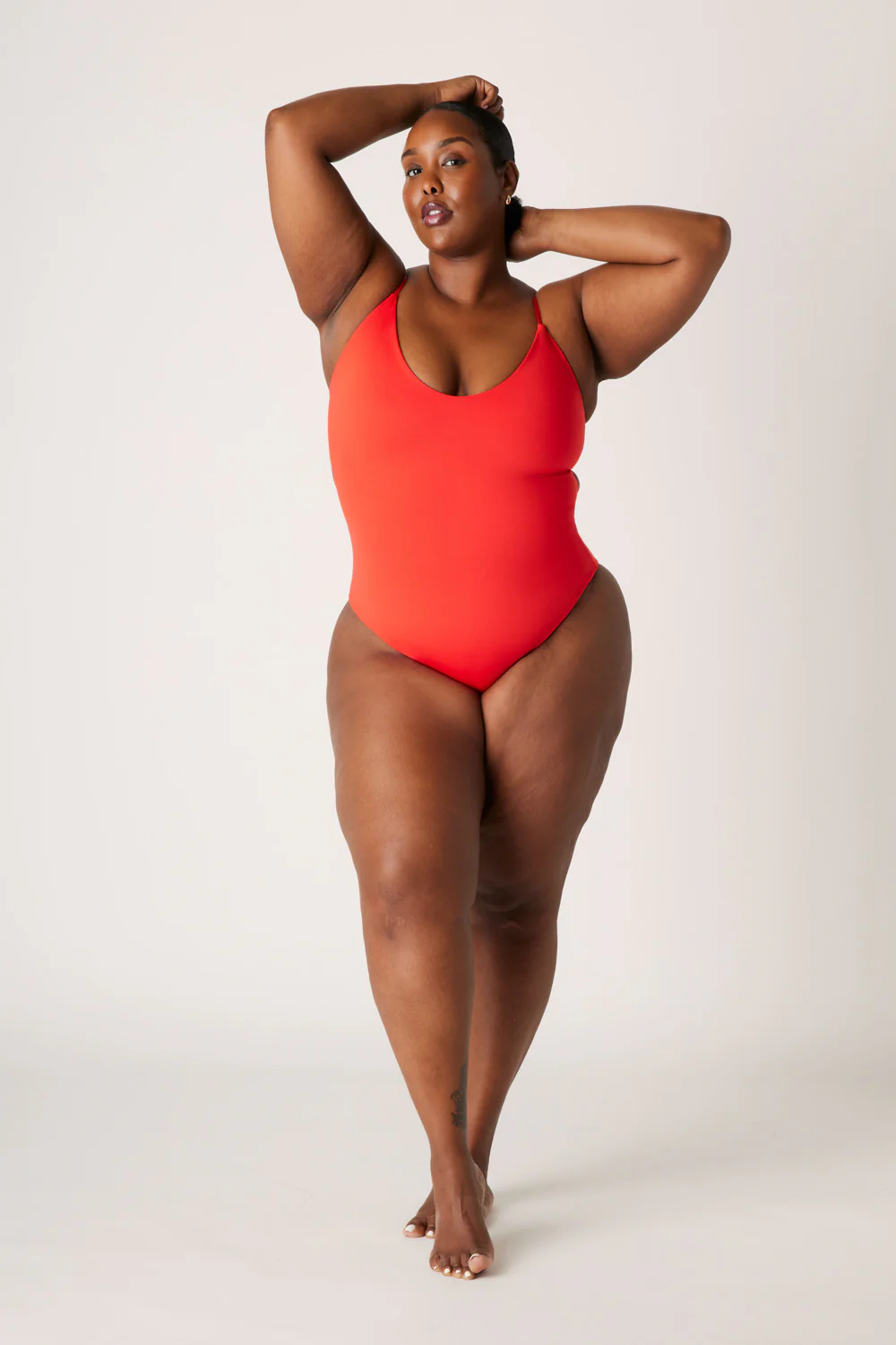 The Corset One Piece - Fiesta Red - Image 7