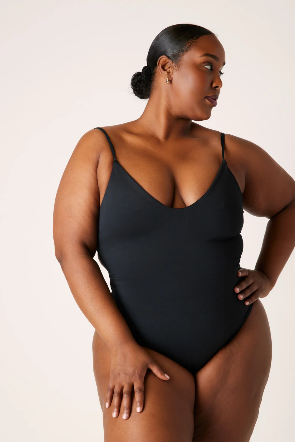 The Corset One Piece - Matte Black - Image 5