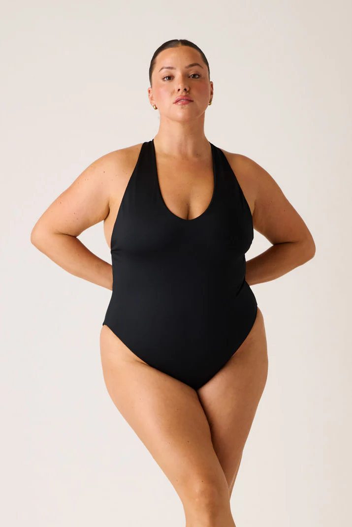 The Crossback One Piece - Matte Black - Image 4
