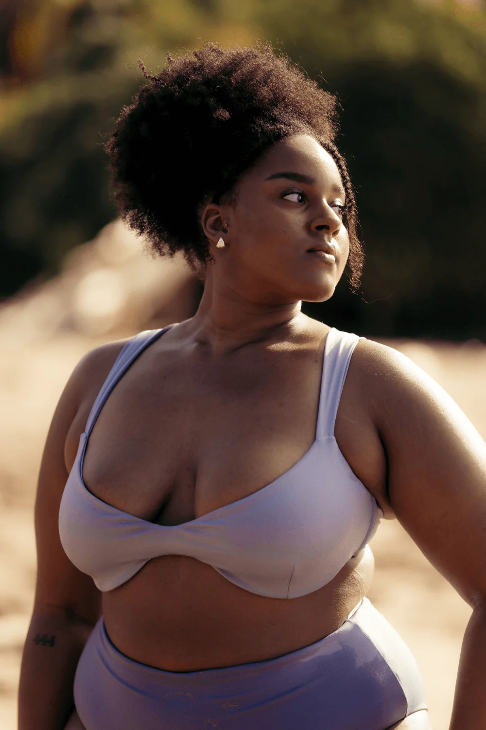 The Sweetheart Underwire Top - Hazy Lavender - Image 2