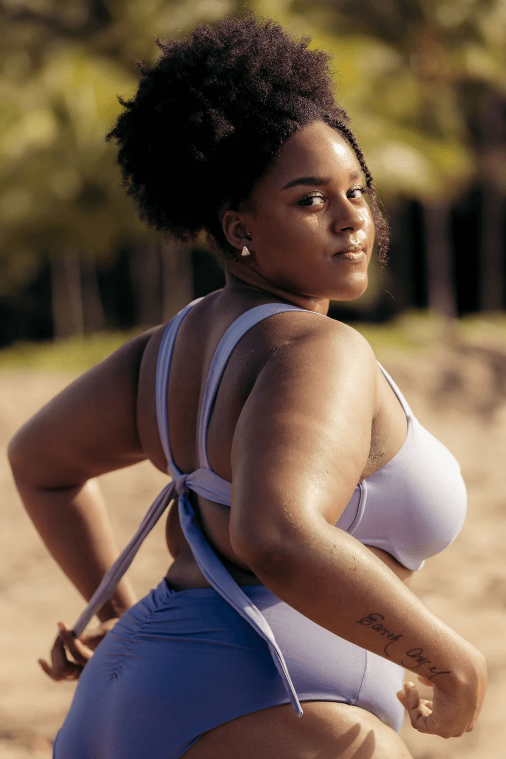 The Sweetheart Underwire Top - Hazy Lavender - Image 3