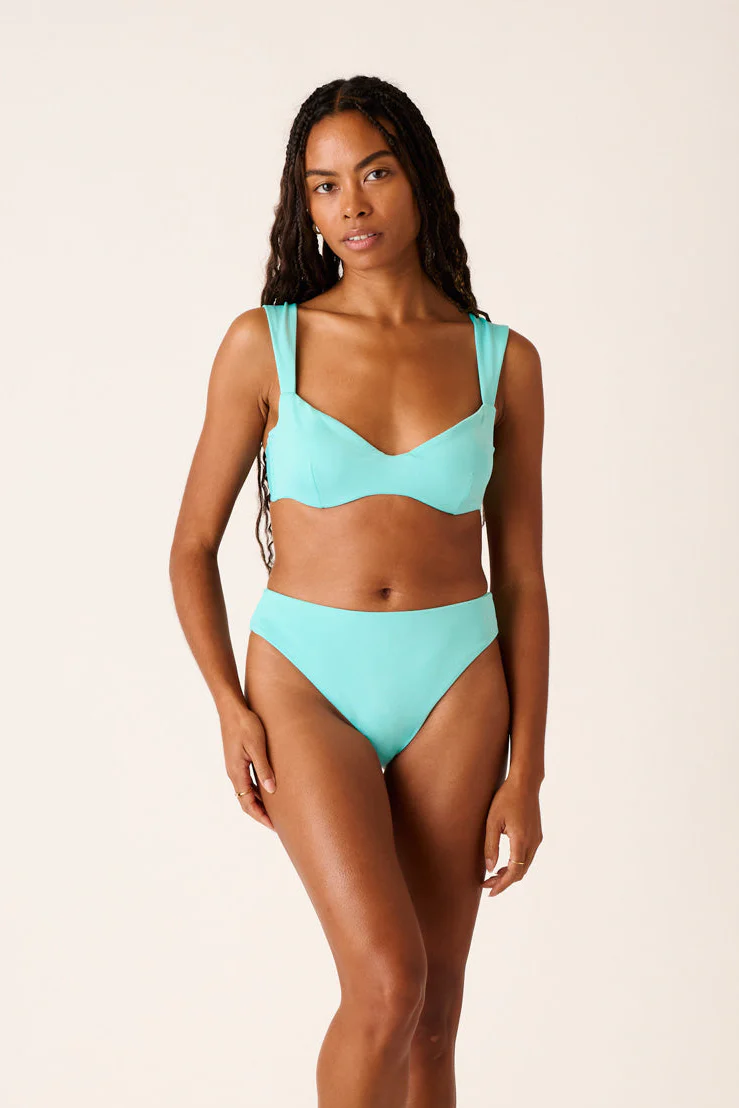 The High-Leg Scrunch Bottom - Aquamarine - Image 5