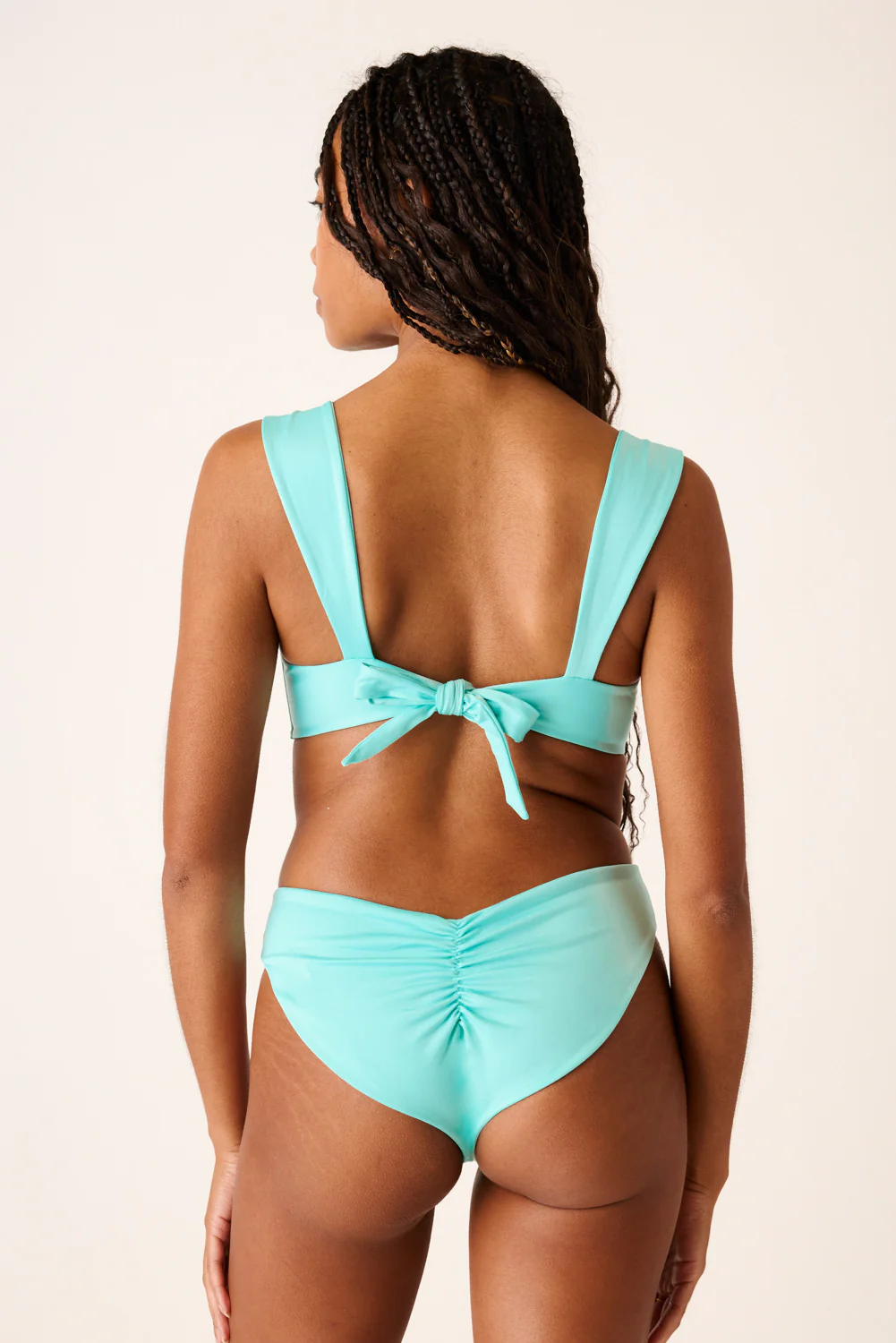 The High-Leg Scrunch Bottom - Aquamarine - Image 6