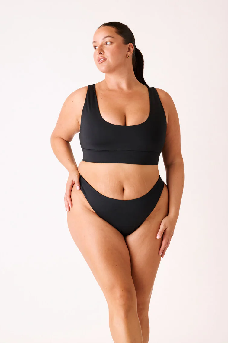The Thong Bottom - Matte Black - Image 4