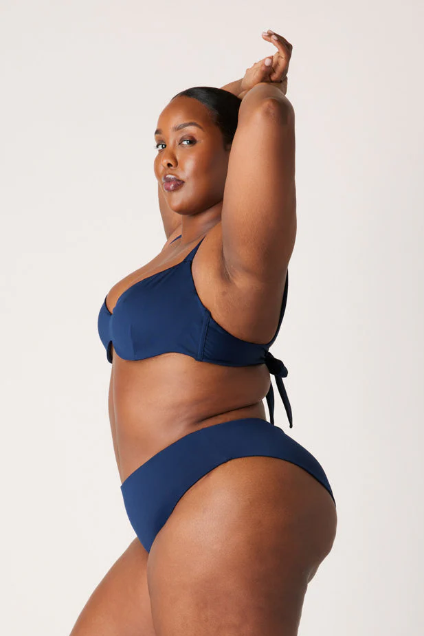 The Sweetheart Underwire Top - Soft Navy - Image 5