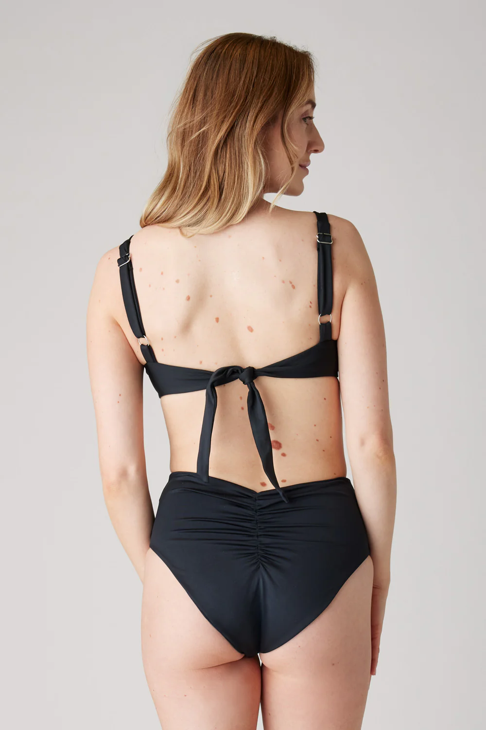 The Riviera Underwire Top - Matte Black - Image 3