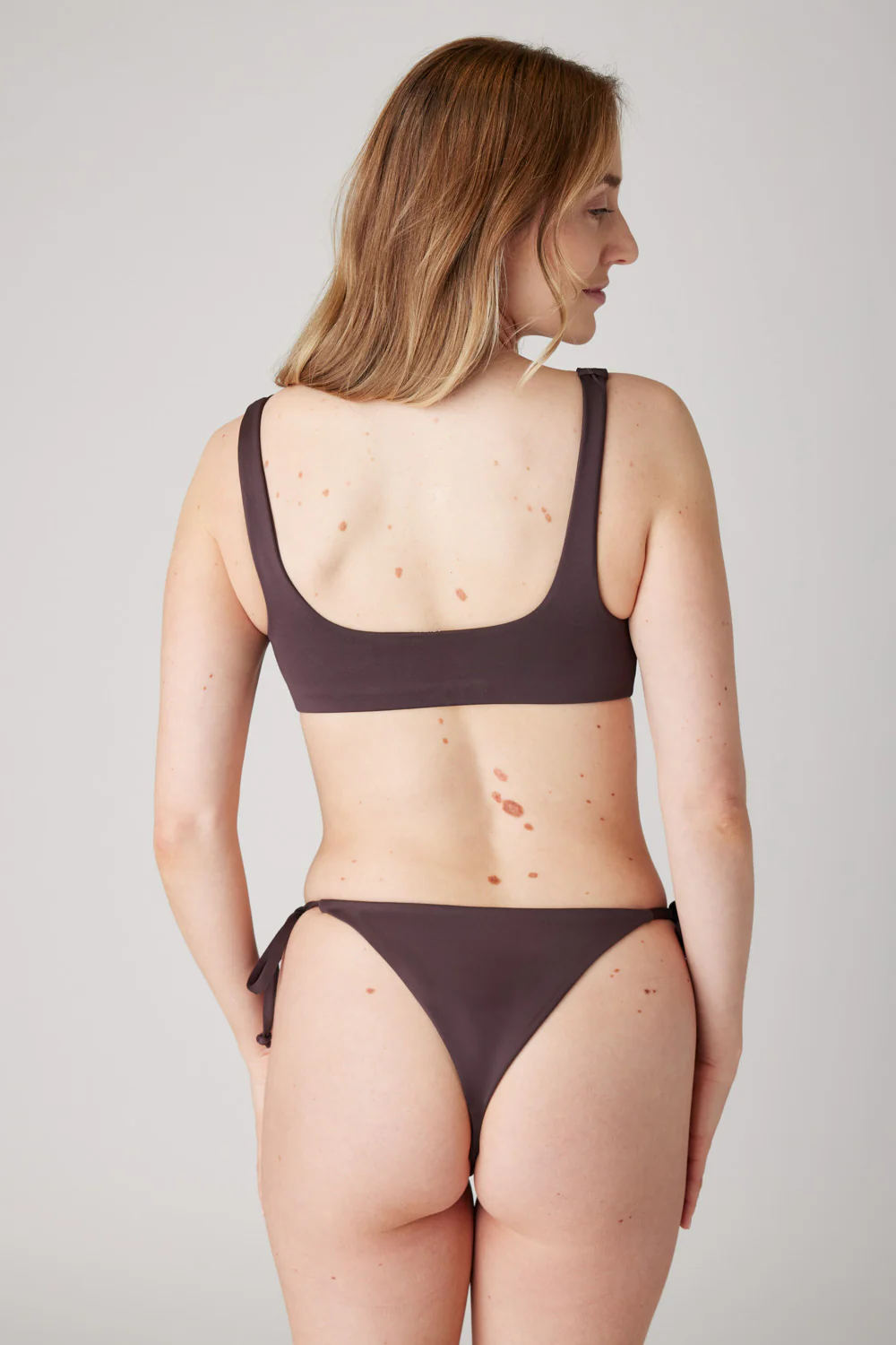 The Side Tie Bottoms - Cocoa - Image 3