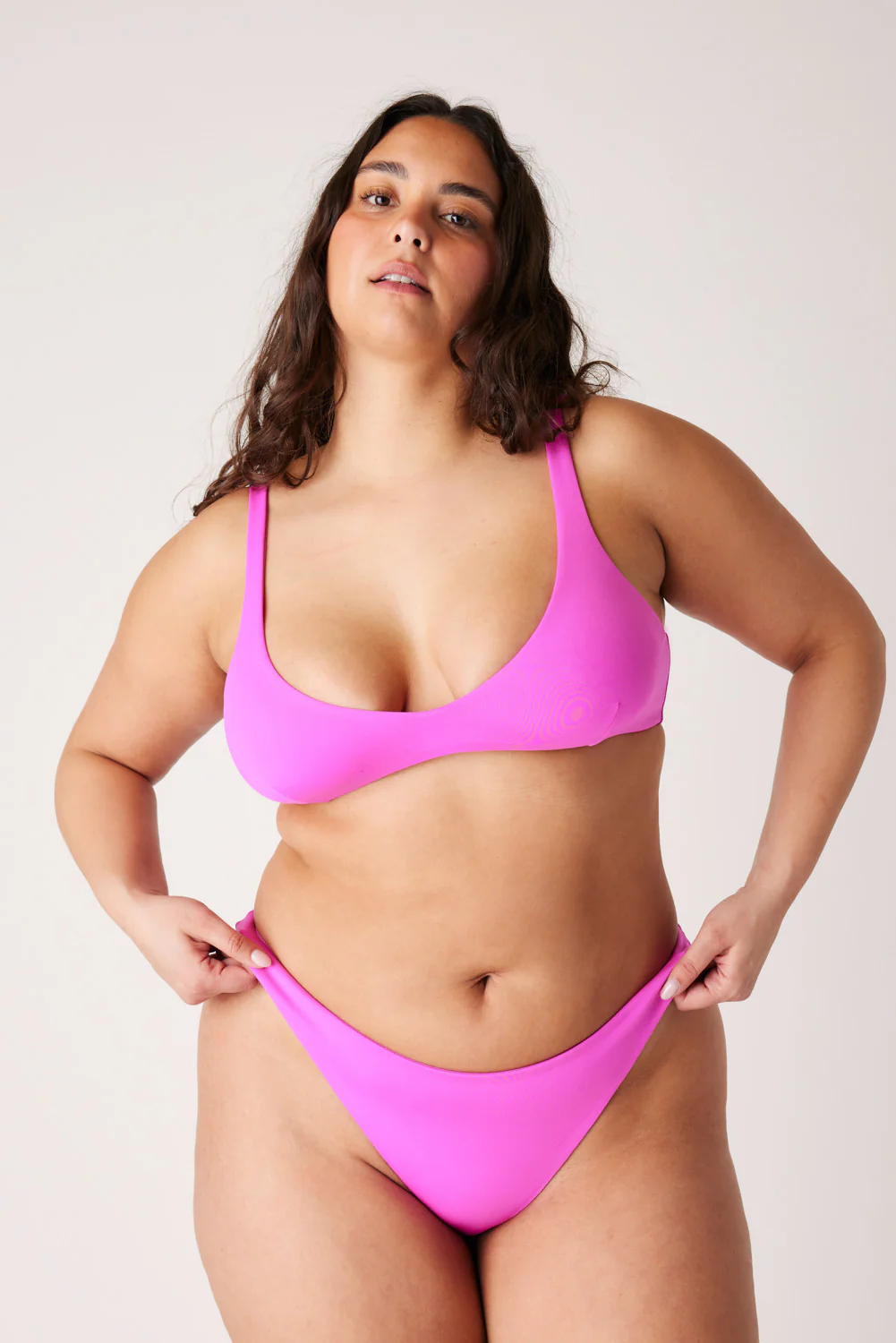 The Sleek Scrunch Bottoms - Fuchsia - Image 2