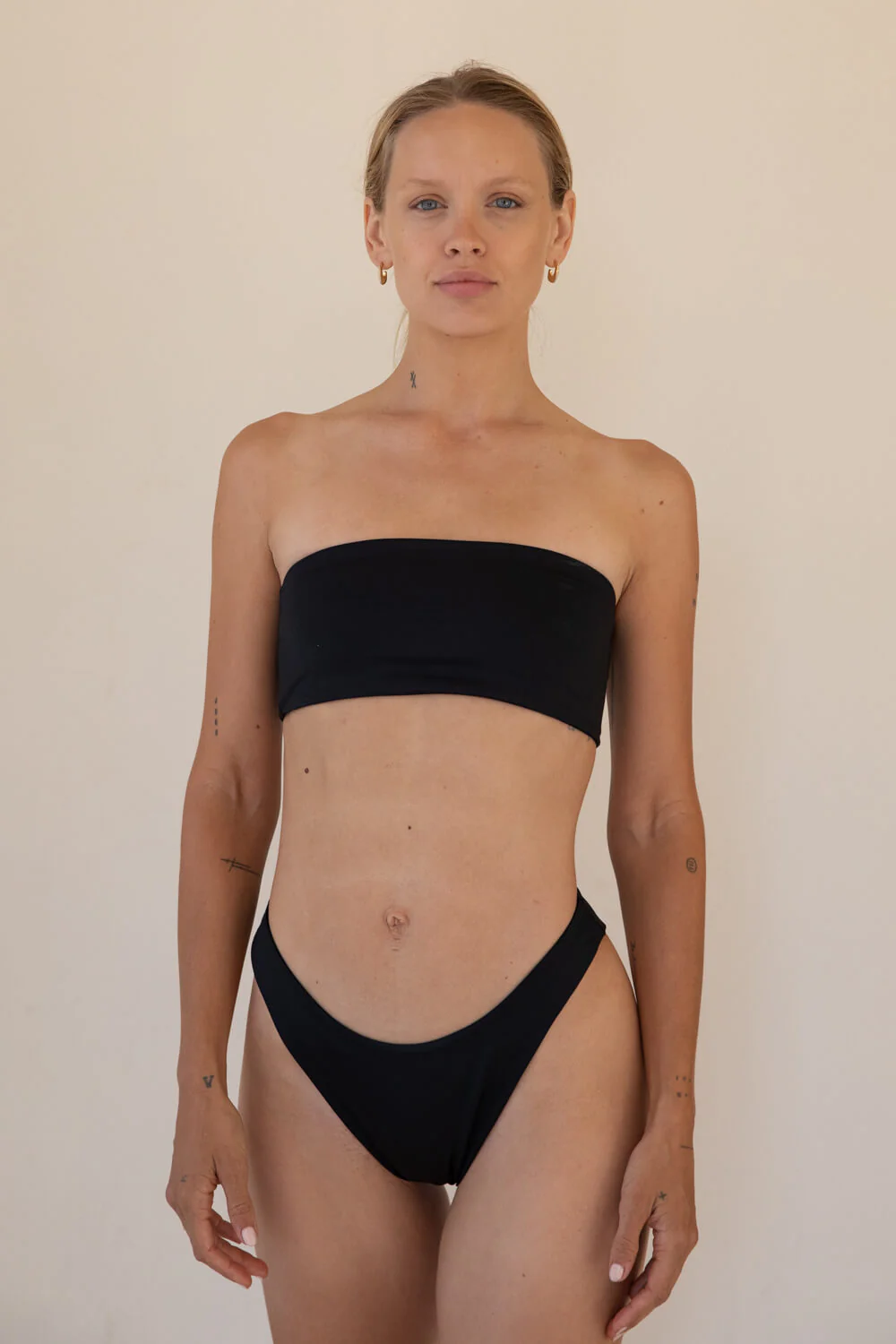 The Sleek Scrunch Bottoms - Matte Black - Image 6