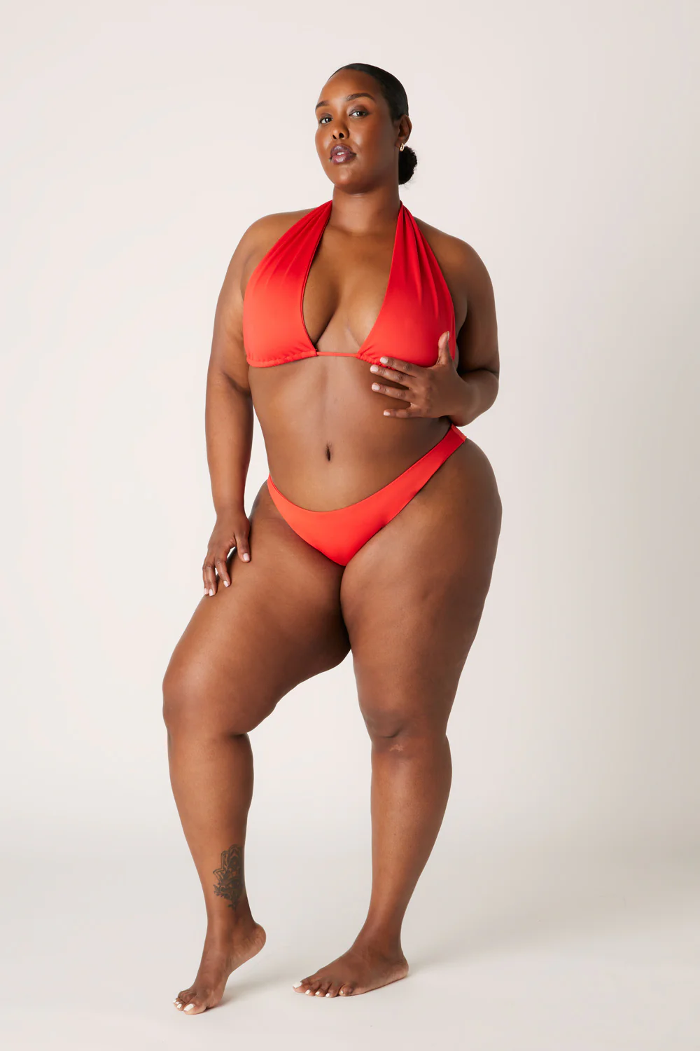 The Tied Up Top - Fiesta Red - Image 5