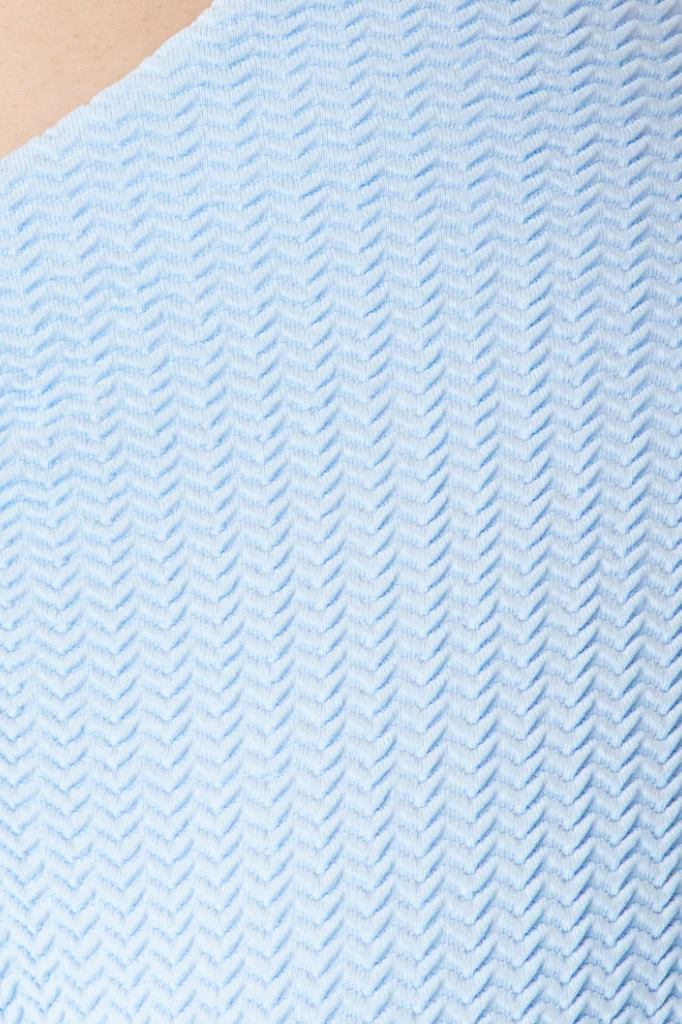 The Bandeau - Powder Blue Ripple - Image 3