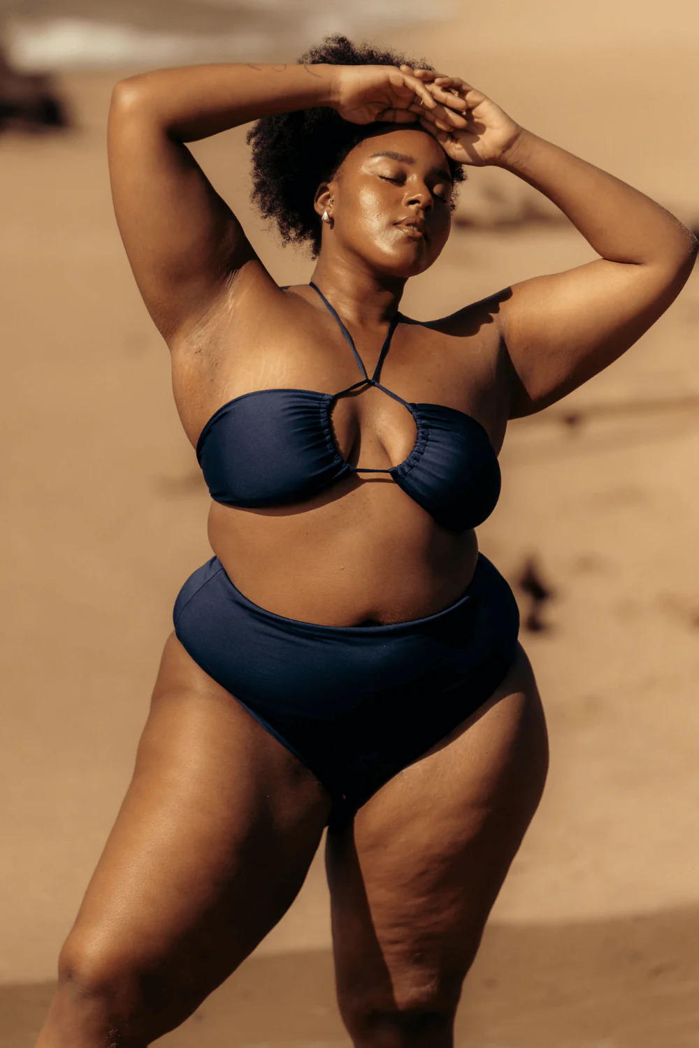 The Tied Up Top - Soft Navy - Image 5
